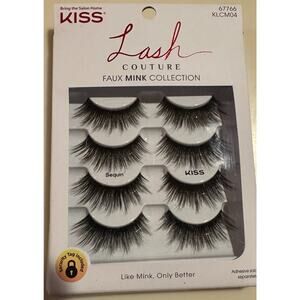 Glam DIY Kiss Lash Couture Faux Mink Collection lashes Falsies Strip Lashes